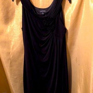 Black evening dinner dress..